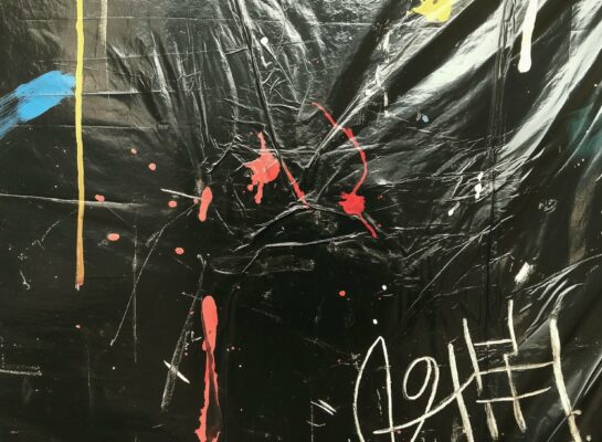 Chaotic Explosion of Abstract Colors