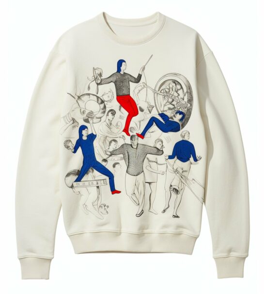Dynamic Sketches Sports Illustrated Sweatshirt